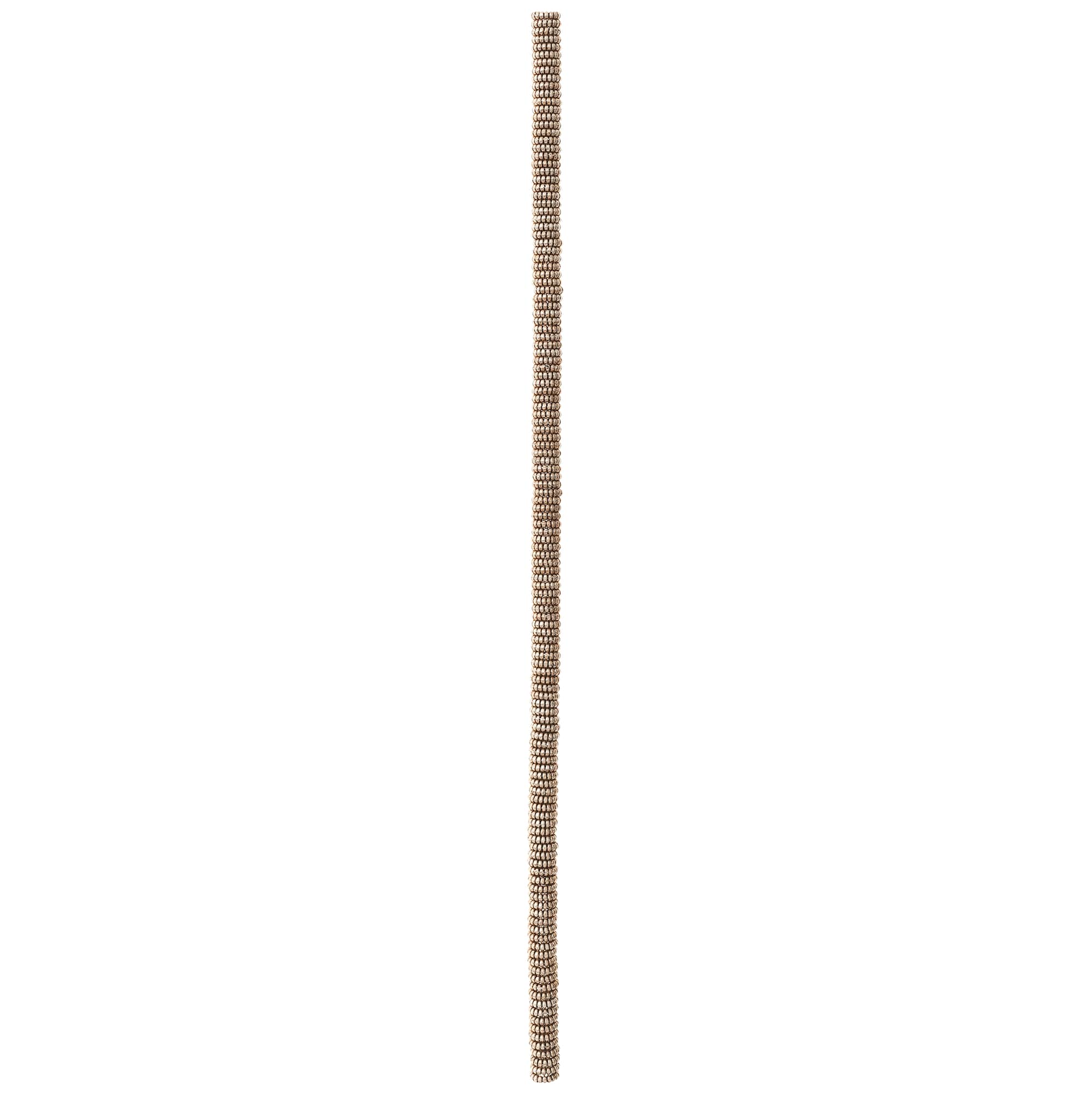 Silver Metal Thin Rondelle Beads, 4mm by Bead Landing™